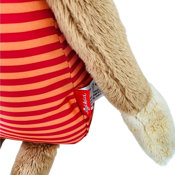 Sigikid German Plush Stuffed Animal Monkey Teaching 19" Shoelaces SOFT EUC - Picture 5 of 9